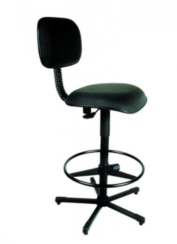 Cadeira de Escritório Simples Preço Guararema - Cadeira de Escritório Giratória