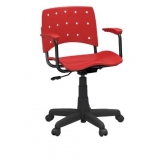 cadeiras de escritório com rodinha Guararema