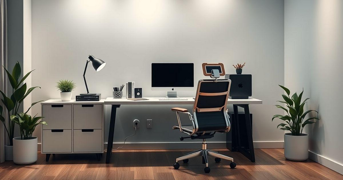 Estação de Trabalho Escritório Ideal para Produtividade e Conforto Estação de Trabalho Escritório Ideal para Produtividade e Conforto