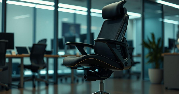 Cadeira de Escritório Alta que Proporciona Conforto e Ergonomia Cadeira de Escritório Alta que Proporciona Conforto e Ergonomia