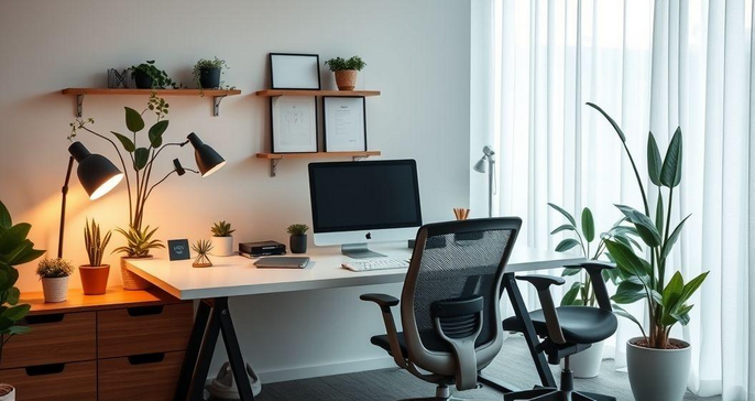 Como Escolher a Estação de Trabalho Ideal para um Escritório Eficiente e Confortável