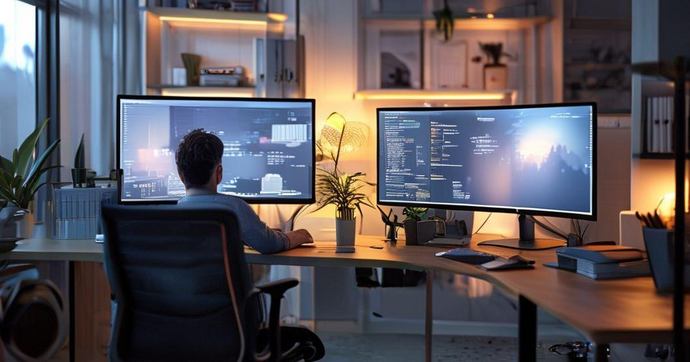 Benefícios de uma Estação de Trabalho Dupla para Sua Produtividade