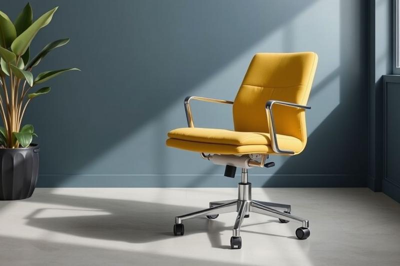 Cadeiras de Escritório Simples que Aliam Conforto e Funcionalidade