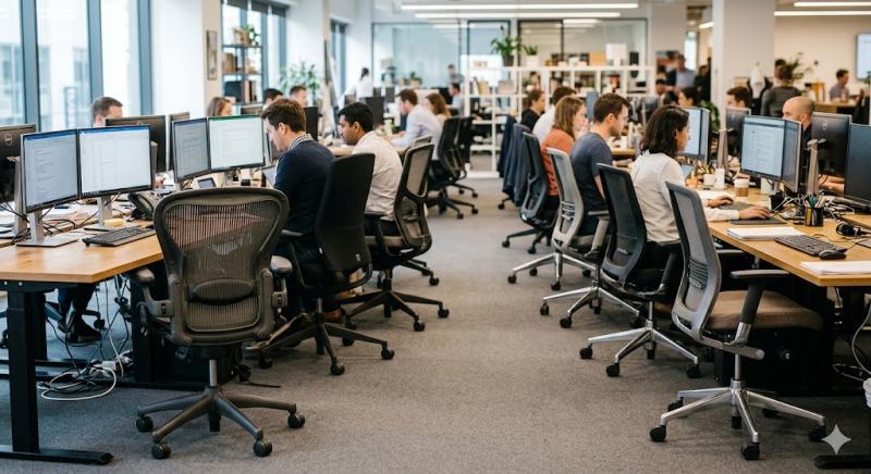 Cadeiras de Escritório: Como Escolher o Modelo Perfeito para Você